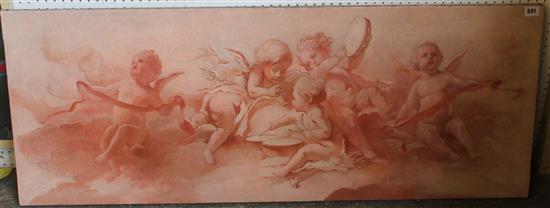 Oil, Sur Portiere, Cherubs